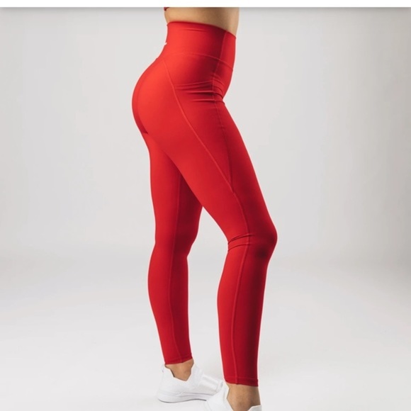 Alphalete Alphalux Pocket Legging Ember - Picture 4 of 9